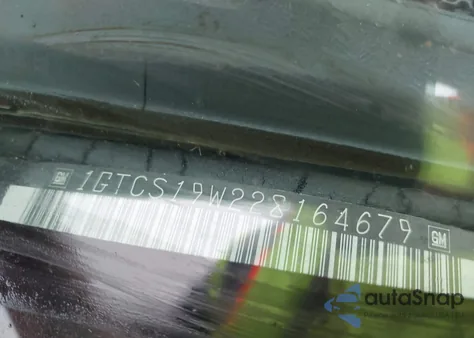 2002 GMC Sonoma Sls z USA, uszkodzony, nr VIN 1GTCS19W228164679